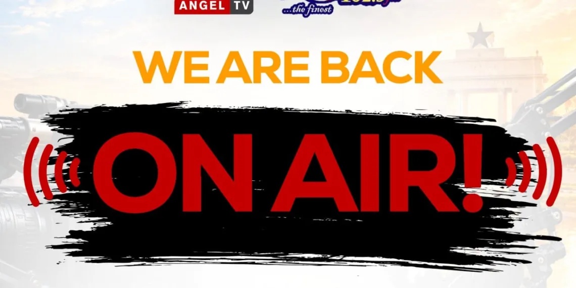 Angel TV, Angel 102.9 FM resume operations after temporary interruption
