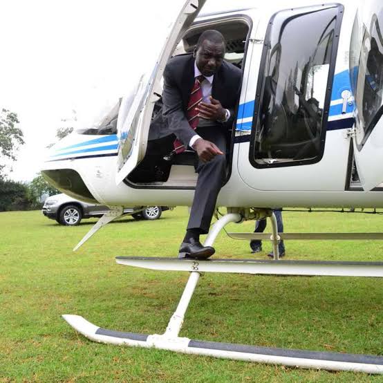 Ruto’s Aircraft Switch Raises Questions as He Heads to Chebara in Elgeyo Marakwet County
