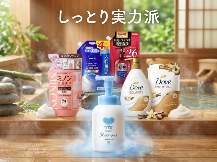 肌質別に選ぶ、毎日が楽しみになるボディウォッシュ5選