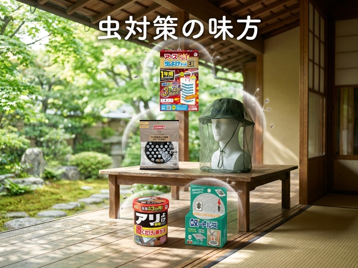 夏の屋内外をもっと快適に！頼れる虫対策グッズ5選
