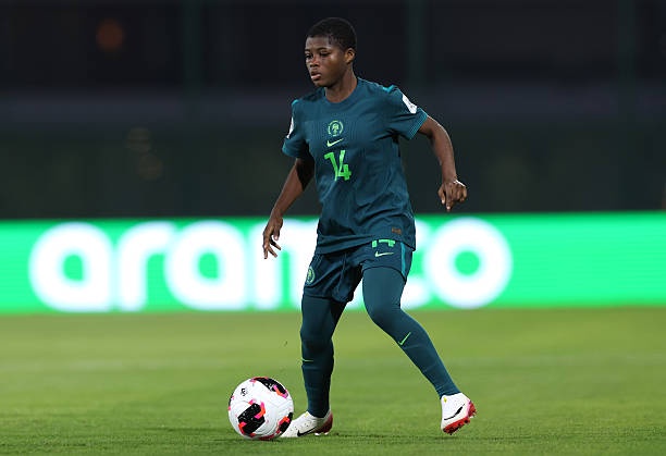 What 16-Year-Old Nigerian Forward Said After Winning Player of the Match Award