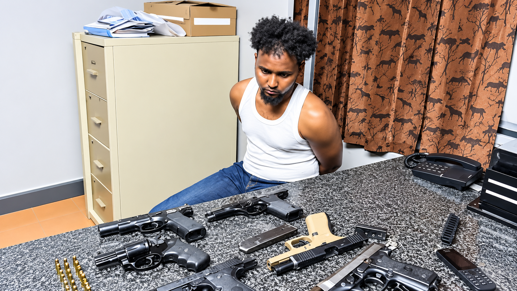 A Somali Foreigner Who Entered SA With Guns to Commit Crimes While Seeking Asylum Met His End