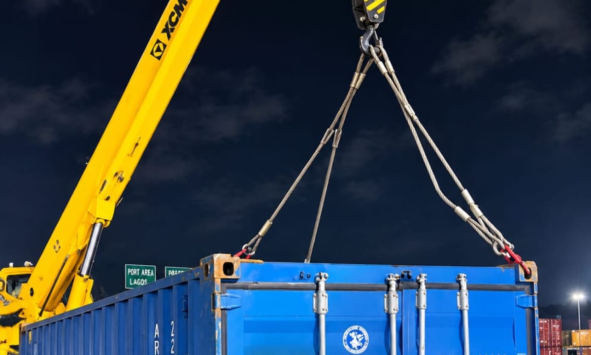 Mother, child killed as two container trucks overturn in Lagos