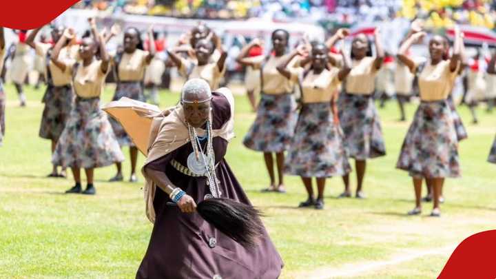 Kogo Basilisa: 79-Year-Old Teacher Goes Viral for Her Flexibility During Mashujaa Day