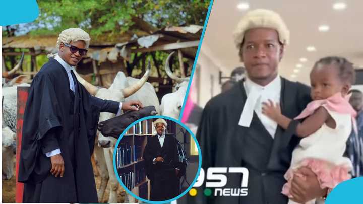 Citi FM’s Umaru Sanda Amadu Carries Daughter to Call to the Bar Ceremony