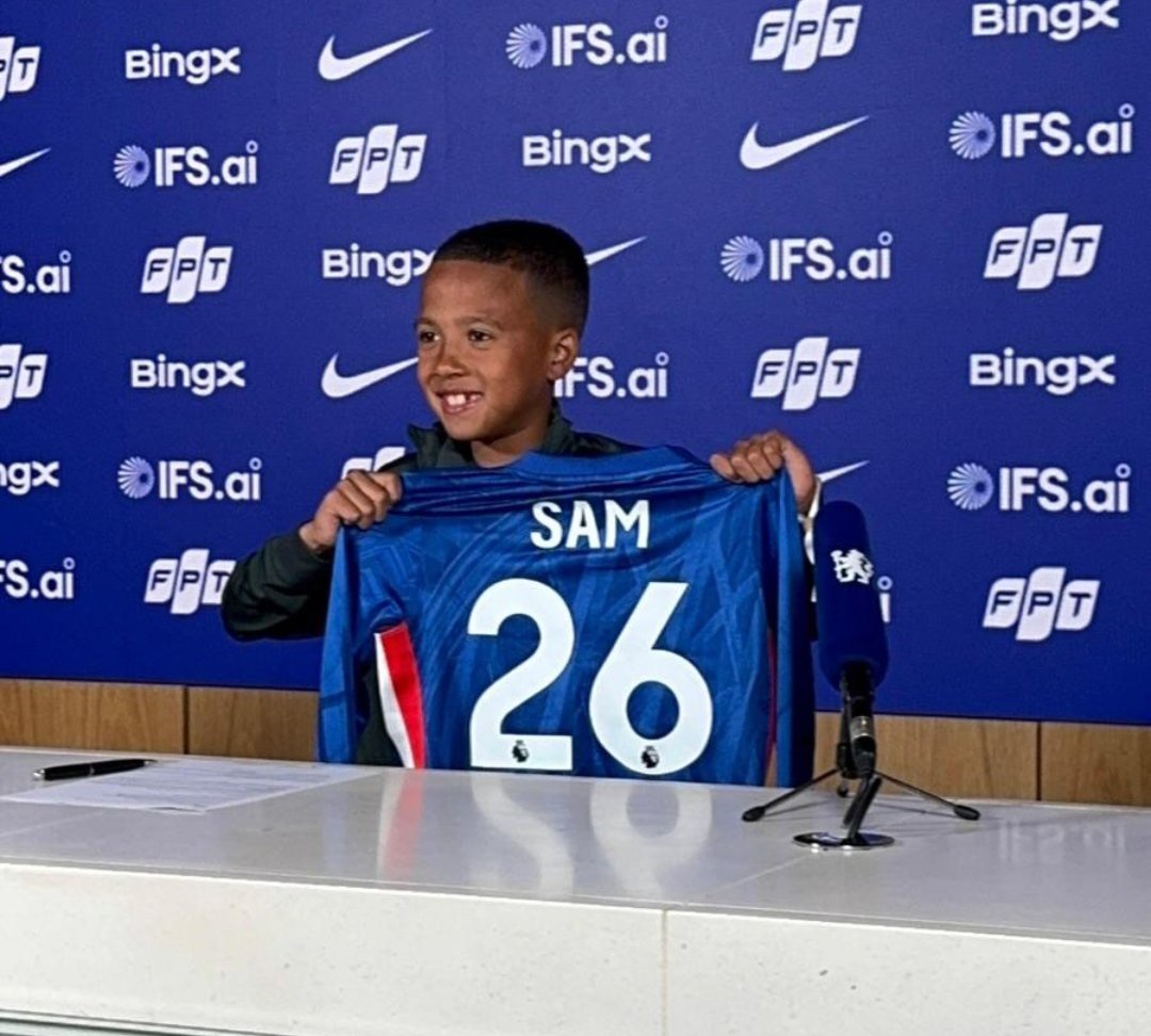Premier League titan Chelsea land England-born Ghanaian ‘TODDLER’ Kweku Sam