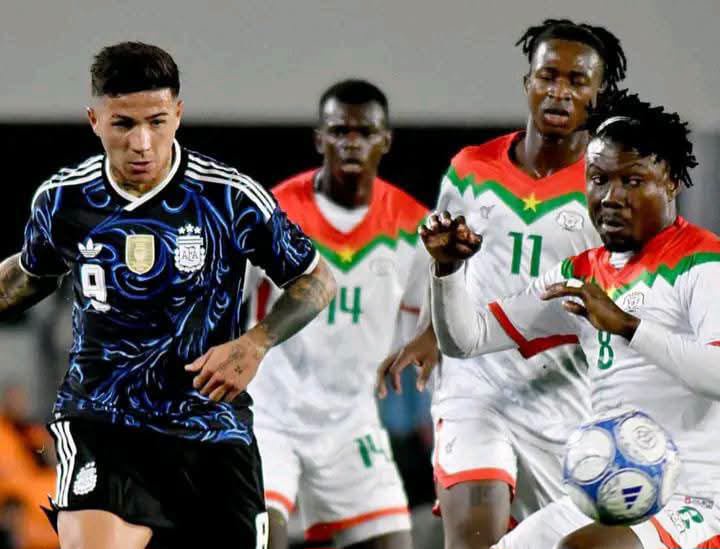 Match amical : l’Argentine étrille le Burkina Faso 7-0 à Buenos Aires