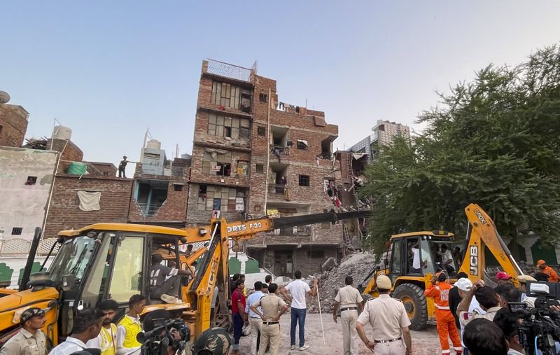 Delhi building collapse claims 3 lives a month after hostel tragedy