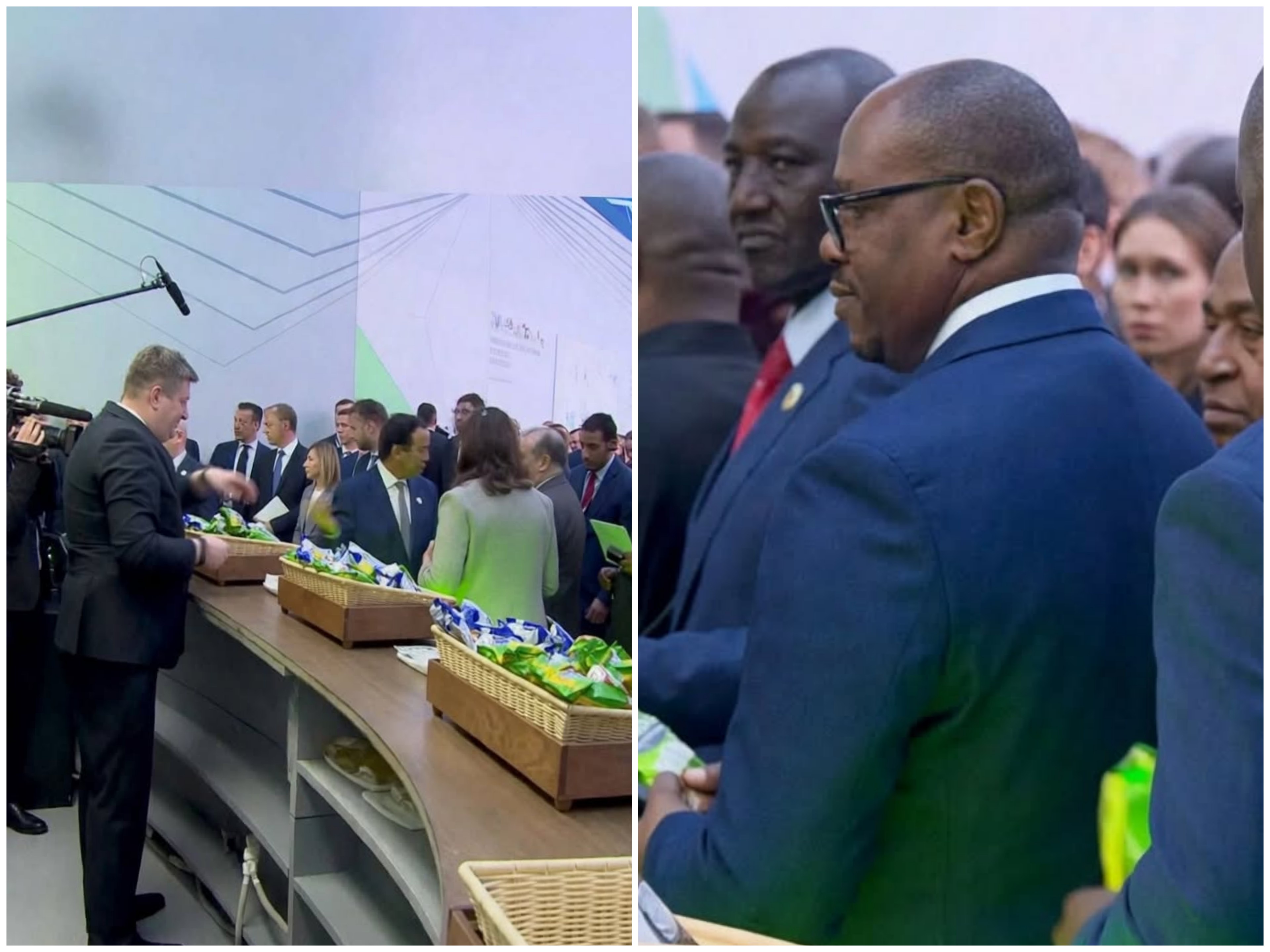Kenyans React After William Ruto Seen Queuing for Ice Cream From Putin in Russia