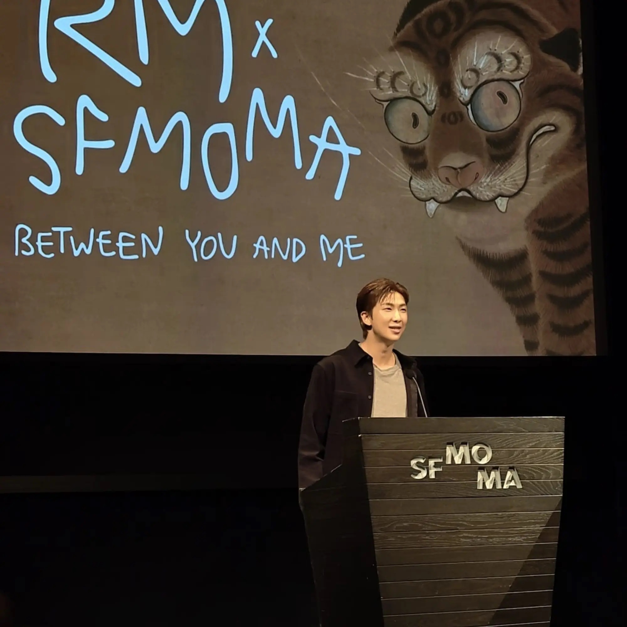 RM of BTS, museum curator? He is now.