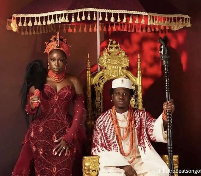 Zlatan Ibile Ties The Knot With Longtime Partner Davita In Star-Studded Lagos Wedding