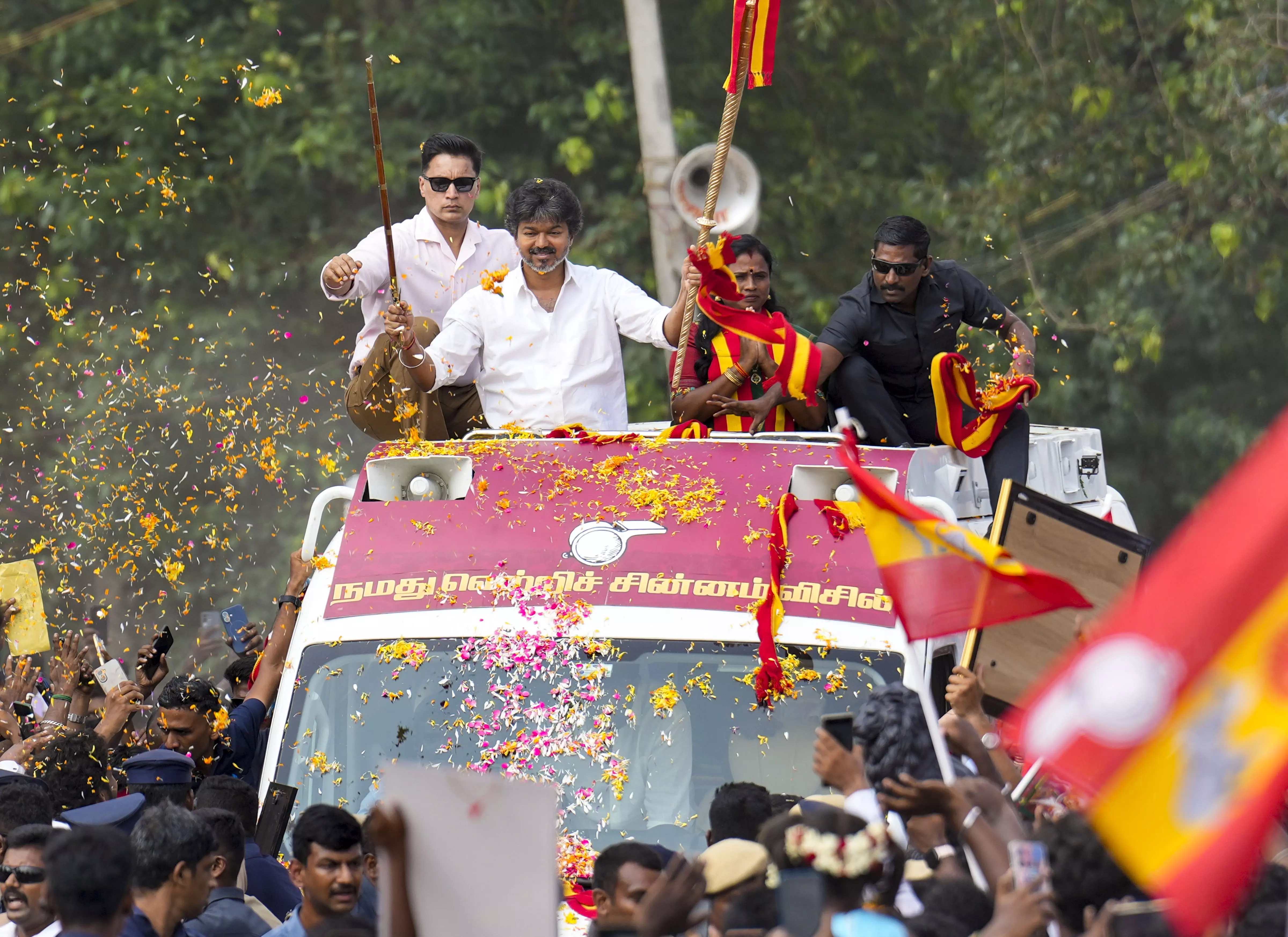 By poll: CM Vijay to Hold Roadshow in Dharapuram Constituency