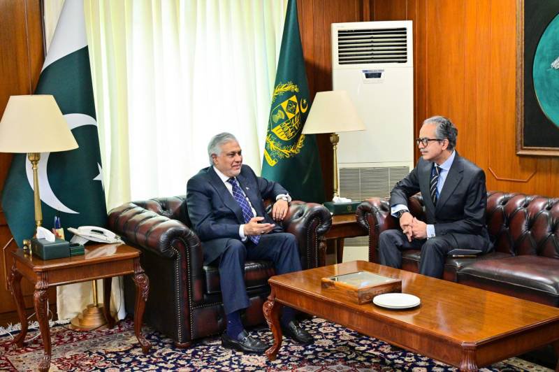 Foreign Secretary Asim Iftikhar calls on DPM Dar