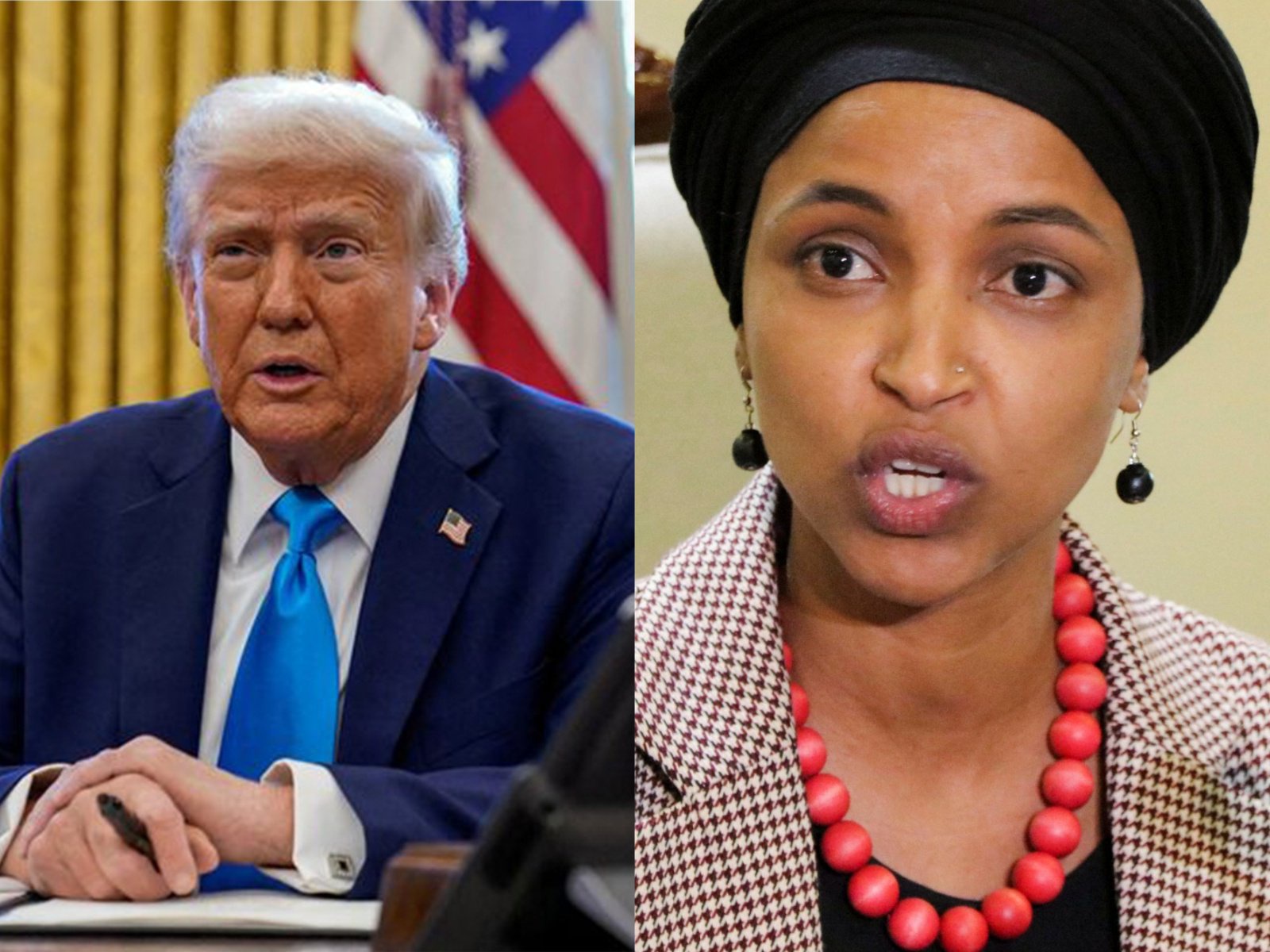 “America wants answers”: Trump questions Rep Omar’s wealth after reported net worth revision