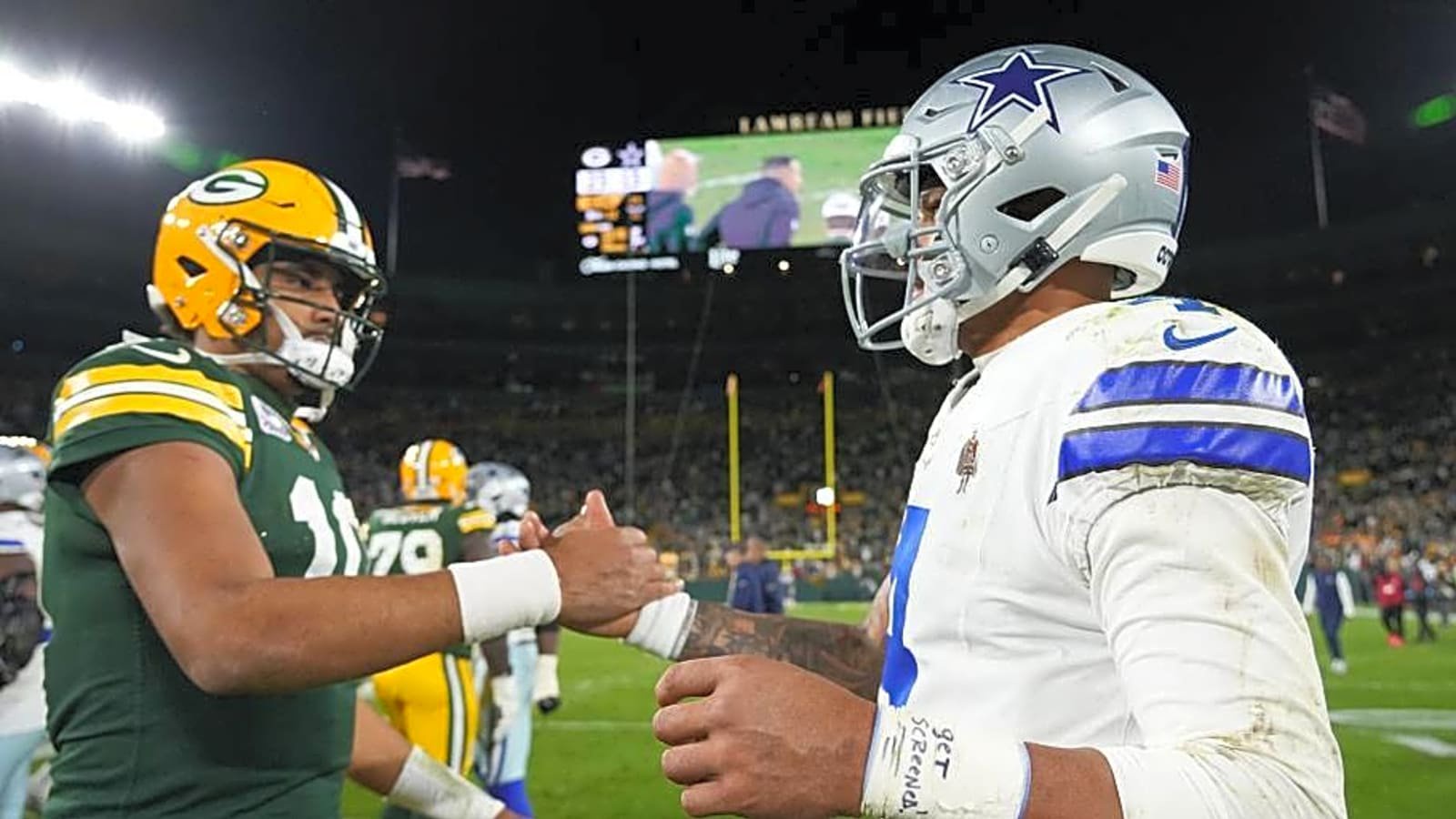 Dak Prescott, Jordan Love Handshake ‘Snub’ Gets Debunked as Complete Nonsense