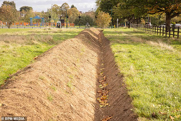 Council resorts to digging TRENCHES around parks in bid ‘to stop travellers’