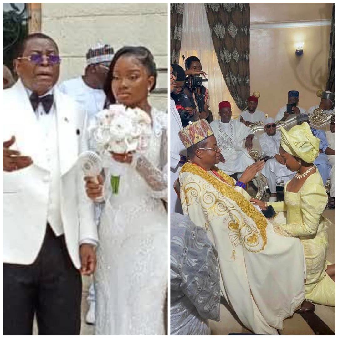 Former Kogi Senator, 74, finds love again, weds 18-year-old lady