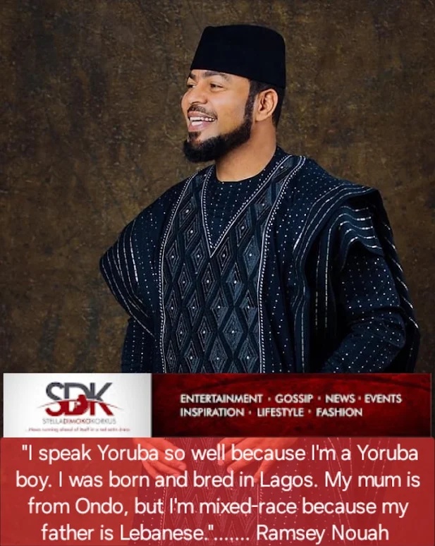 Actor Ramsey Nouah Clarifies His Nationality And Tribe