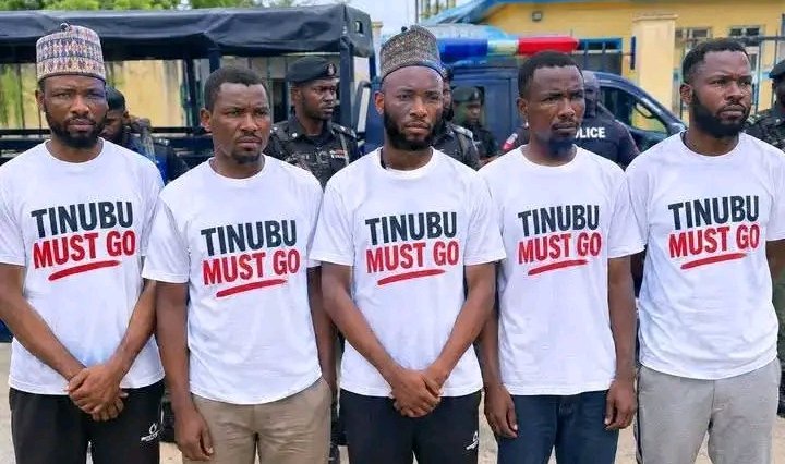 Police arrest 5 ‘Tinubu must go’ campaigners in Borno