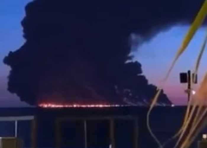 Black Sea: Drone Attack Sets Oil Tanker With 23 Indians Ablaze Off Russia’s Sochi Coast