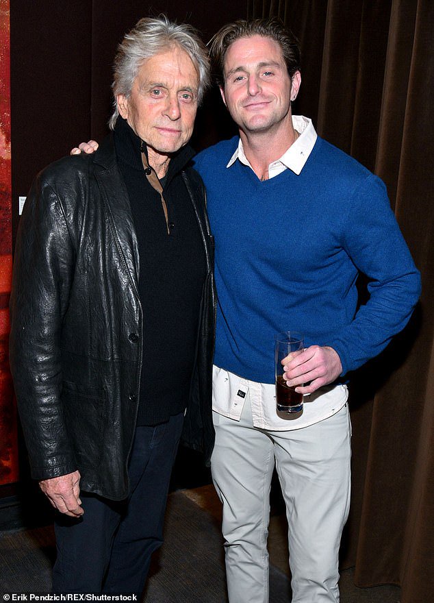 Michael Douglas reveals he refused to attend group therapy during troubled son Cameron’s drug addiction as he reflects on their ‘really rough’ relationship