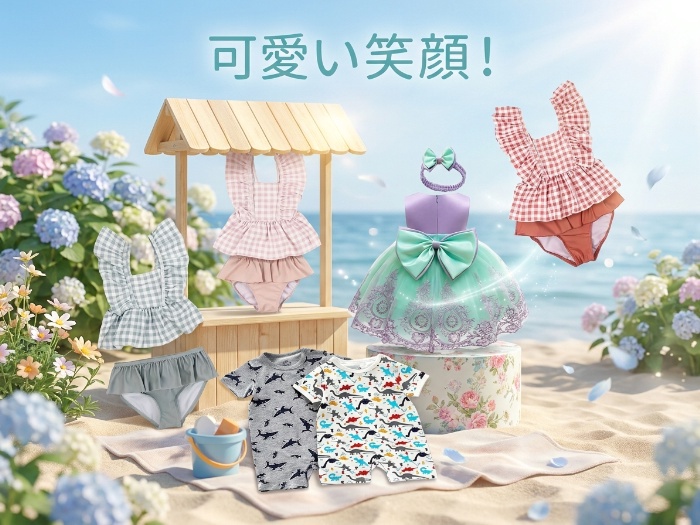 夏の思い出を彩る！ベビーが喜ぶキュートなアイテム特集