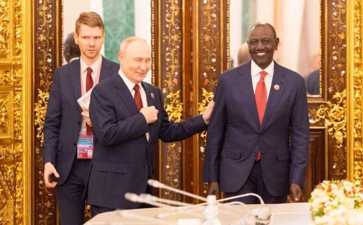 Ruto Meets Putin in Moscow, Signs 5 Deals as Kenya Targets New Trade and Investment Opportunities