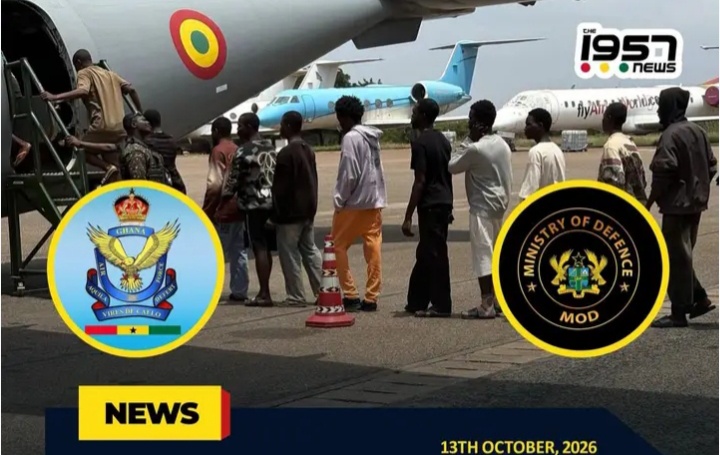 Ghana Air Force Flies to the Rescue,120 Nigerians Repatriated After Major Operation Cyberhunt