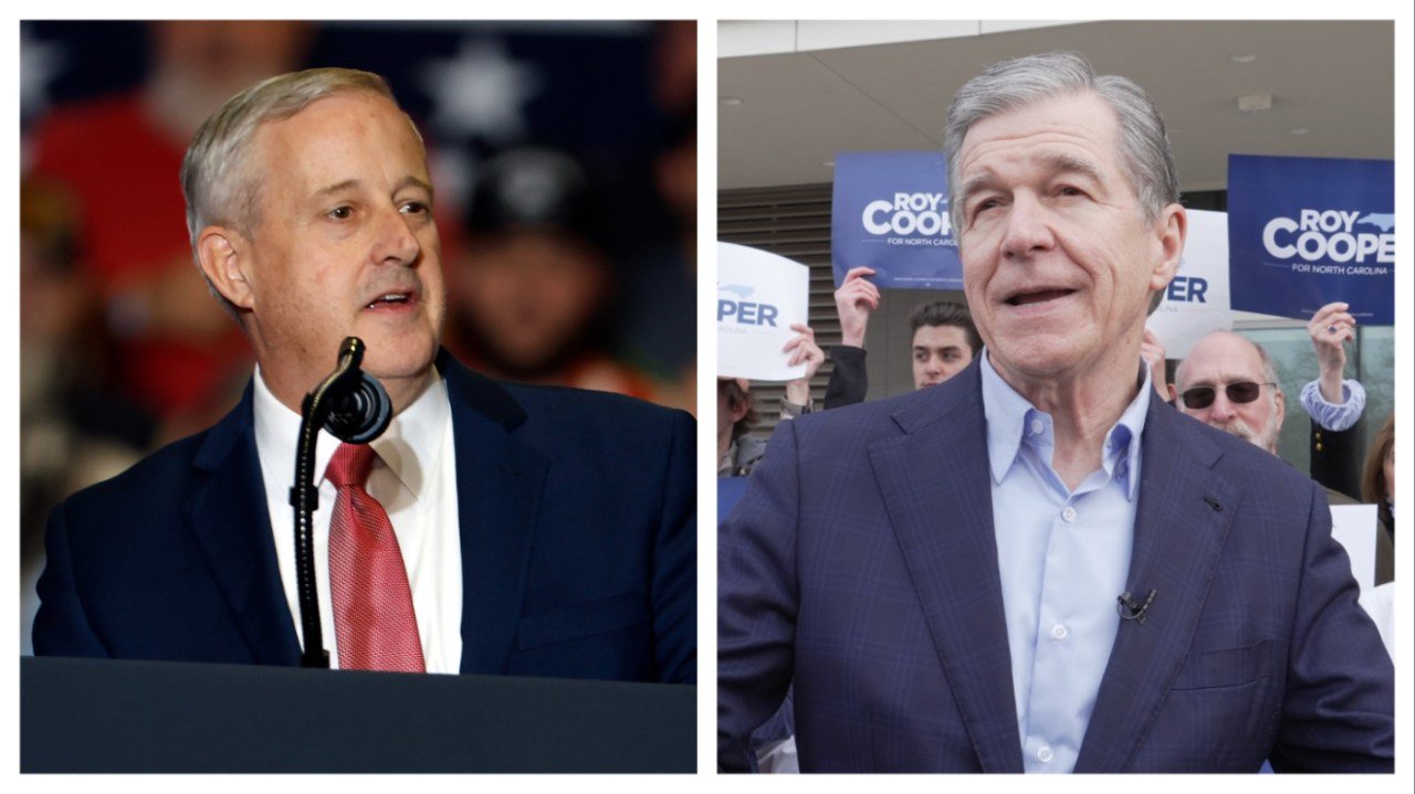 Cooper holds 14-point lead in North Carolina Senate race poll