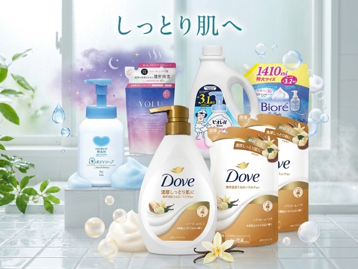 入浴タイムを華やかに！心地よさ満点のボディウォッシュ特集