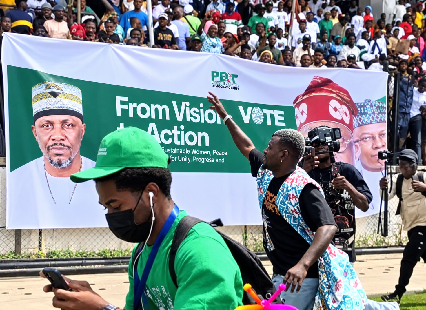 Portable Asks Tinubu And Seyi Tinubu To Pay Him More Money After APC Rally At Onikan Stadium
