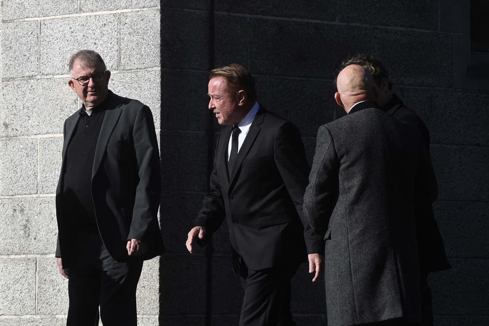 Flatley ‘never felt pain like this’ at funeral for his ‘lady of the dance’