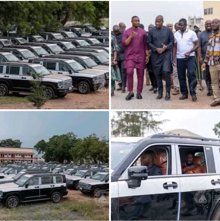 Government Presents 128 ZondaTech SUVs to MMDCEs to Improve Local Governance
