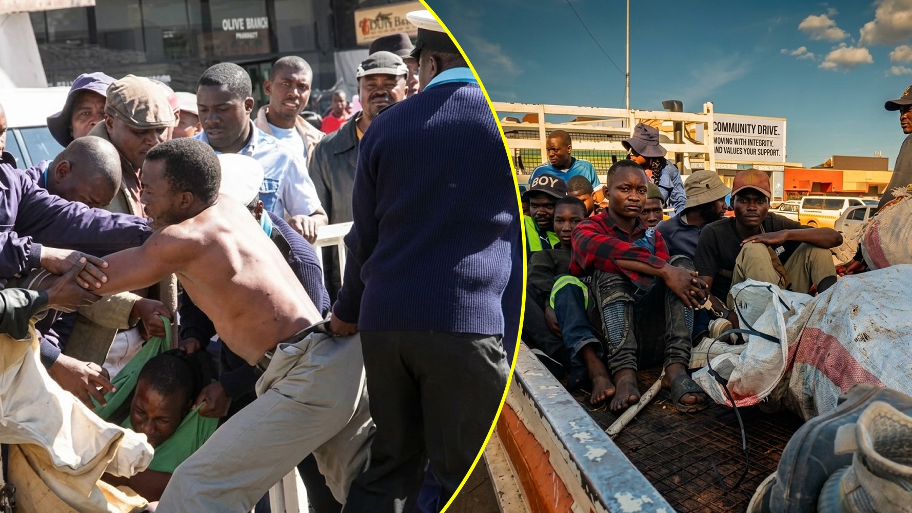 Municipal workers and police officers injured as vendors fight back with massive violence (VIDEO)