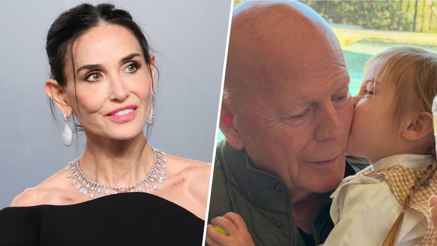 Bruce Willis Shares Sweet Moment With His Daughter in Rare Photo