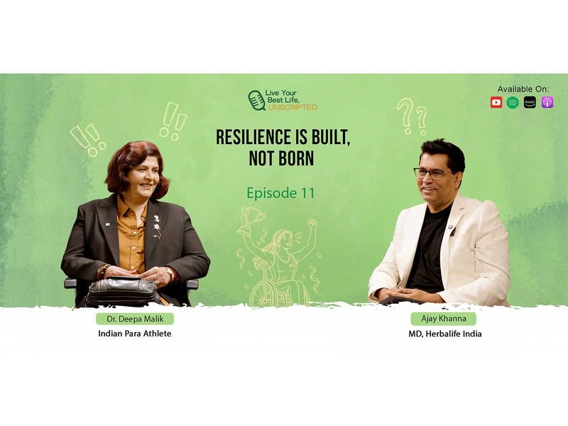 Deepa Malik Shares Powerful Lessons on Resilience, Reinvention and Self Belief on Herbalife Indias Live Your Best Life, Unscripted