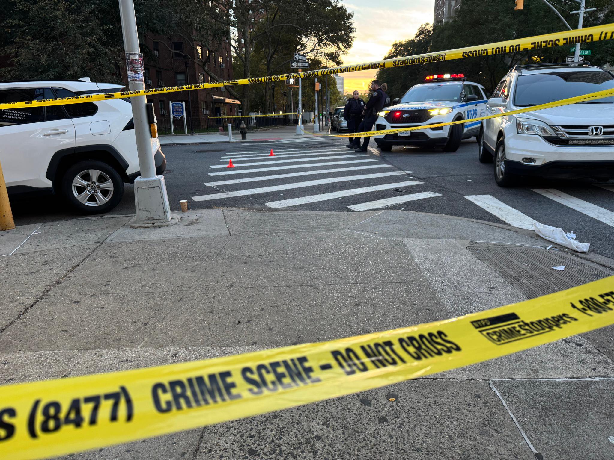 1-year-old baby among bystanders wounded during daylight shooting on NYC street