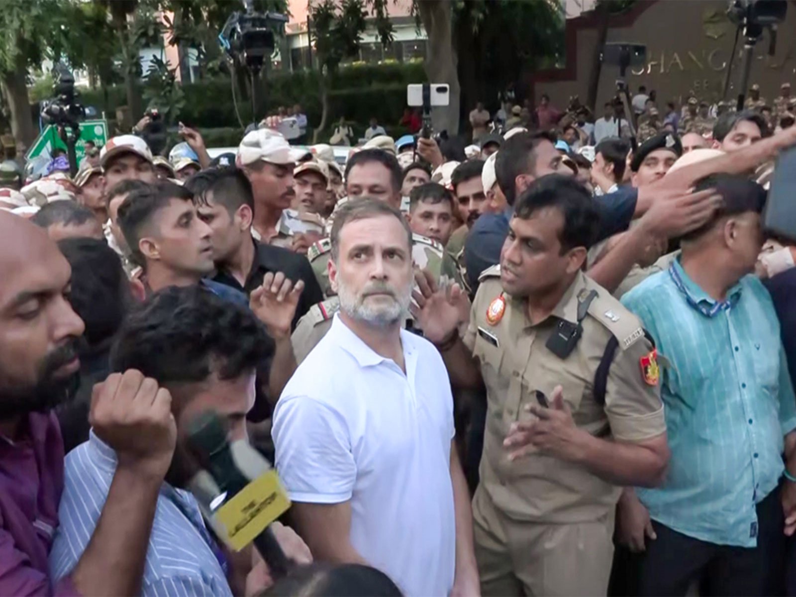 “They cannot stop the will of our people”: Rahul Gandhi thanks INDIA bloc MPs, vows to continue protest against CEC