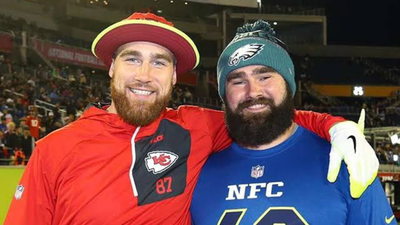 Travis Kelce and Jason Kelce’s Garage Beer announces a new collaboration amid the Chiefs star’s record breaking start to the season