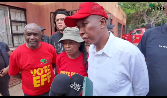 Julius Malema Sparks Debate After Referencing Zimbabwe in Interview With Nandi Madida