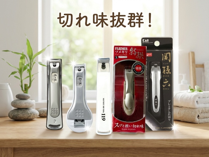 あなたにぴったりの爪切り5選！美しく整った指先を手に入れよう