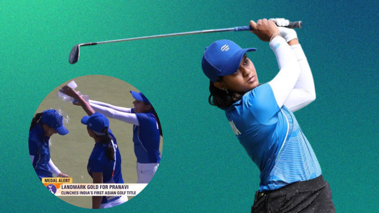 Who is Pranavi Sharath Urs? Indian golfer clinches historic gold, teams up with Aditi Ashok and Diksha Dagar to win silver for India