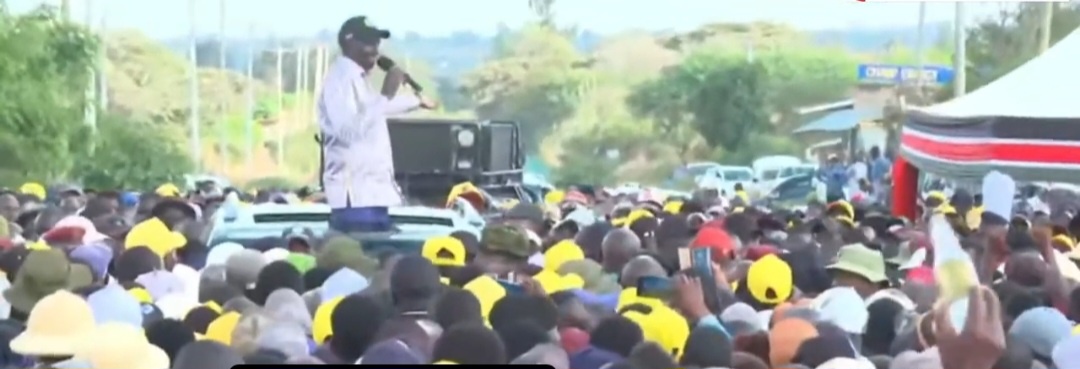 “Nilikuwa Nafikiri Nitawapanga Lakini Mmeniweza” Ruto Admits Astonishment at Massive Mbooni Crowd