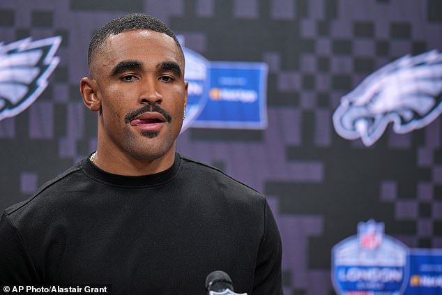 Eagles release terrifying health update on Jalen Hurts and ‘rule him out for the season’ after doctors found ‘multiple blood clots in his lungs’