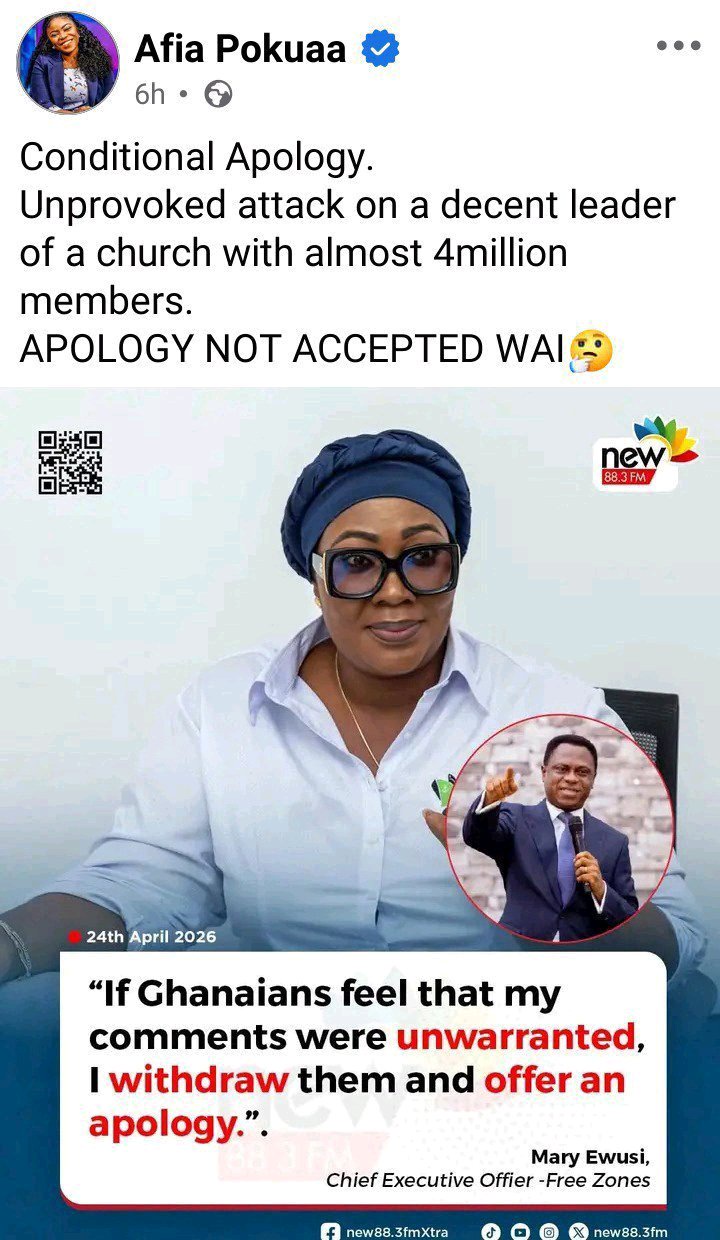 We Will Not Accept Your Apology; How Can You Attack A Decent Leader – Afia Pokua Speaks
Tanila5 hour