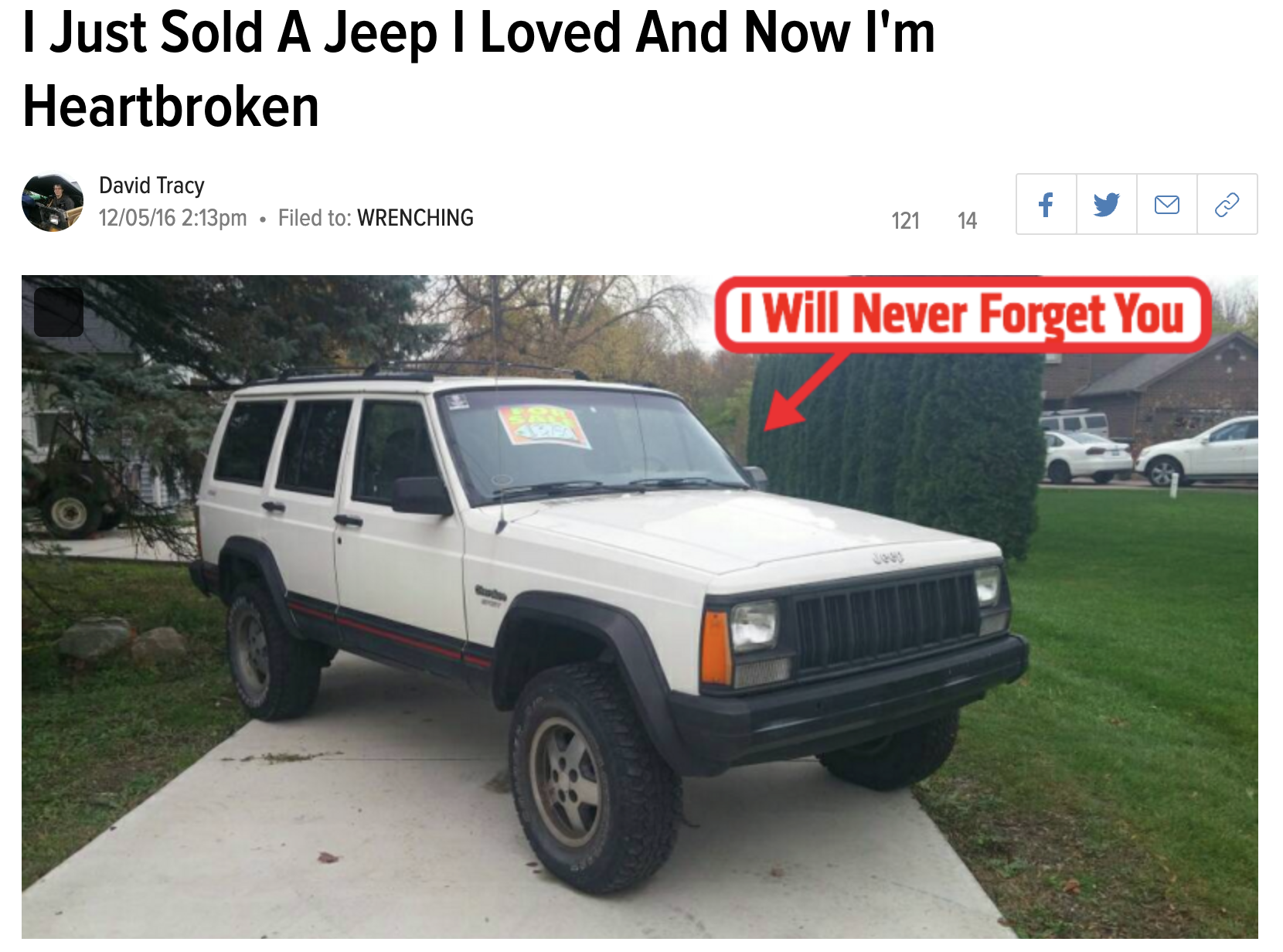 Why I Sold My Dream Car