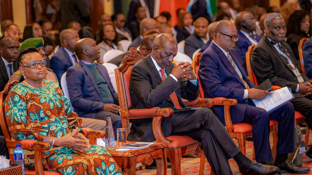 Ruto Watches as Top Official Gets Heckled at Kasarani Indoors Teachers Event, Here’s What He Said