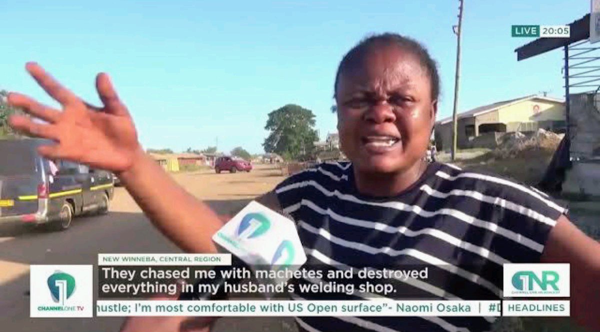 Osahene My Foot, All He Knows Is Calling Himself Osahene-New Winneba Residents Blast Afenyo-Markin