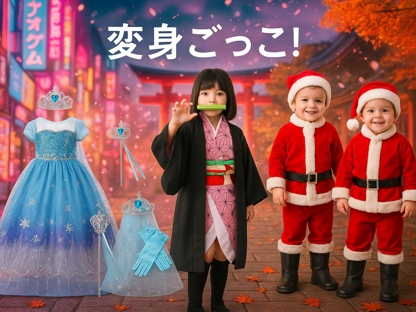 子供たちが夢中になるキッズコスチュームで、特別な日をもっと楽しく！