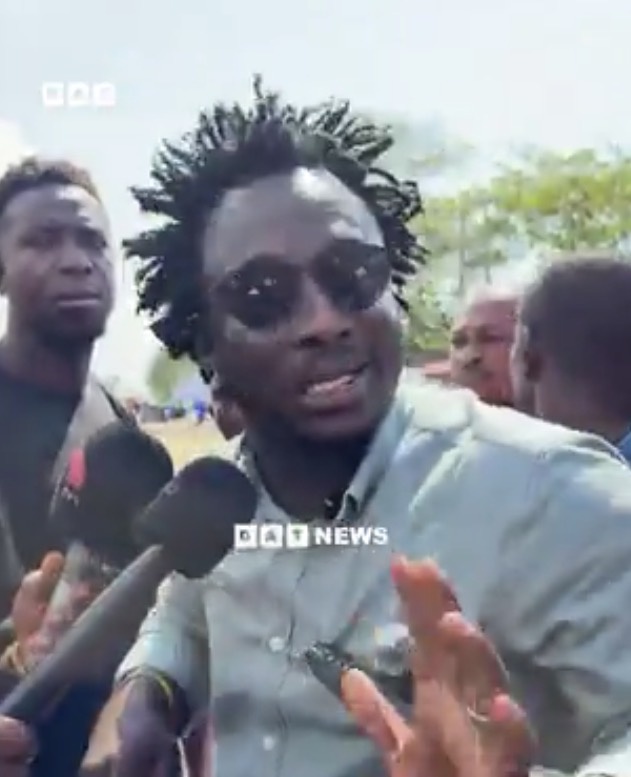 Ghanaian Activist Raph Explains Why He Kept His Hands Behind His Back As Soldiers Flogged Him